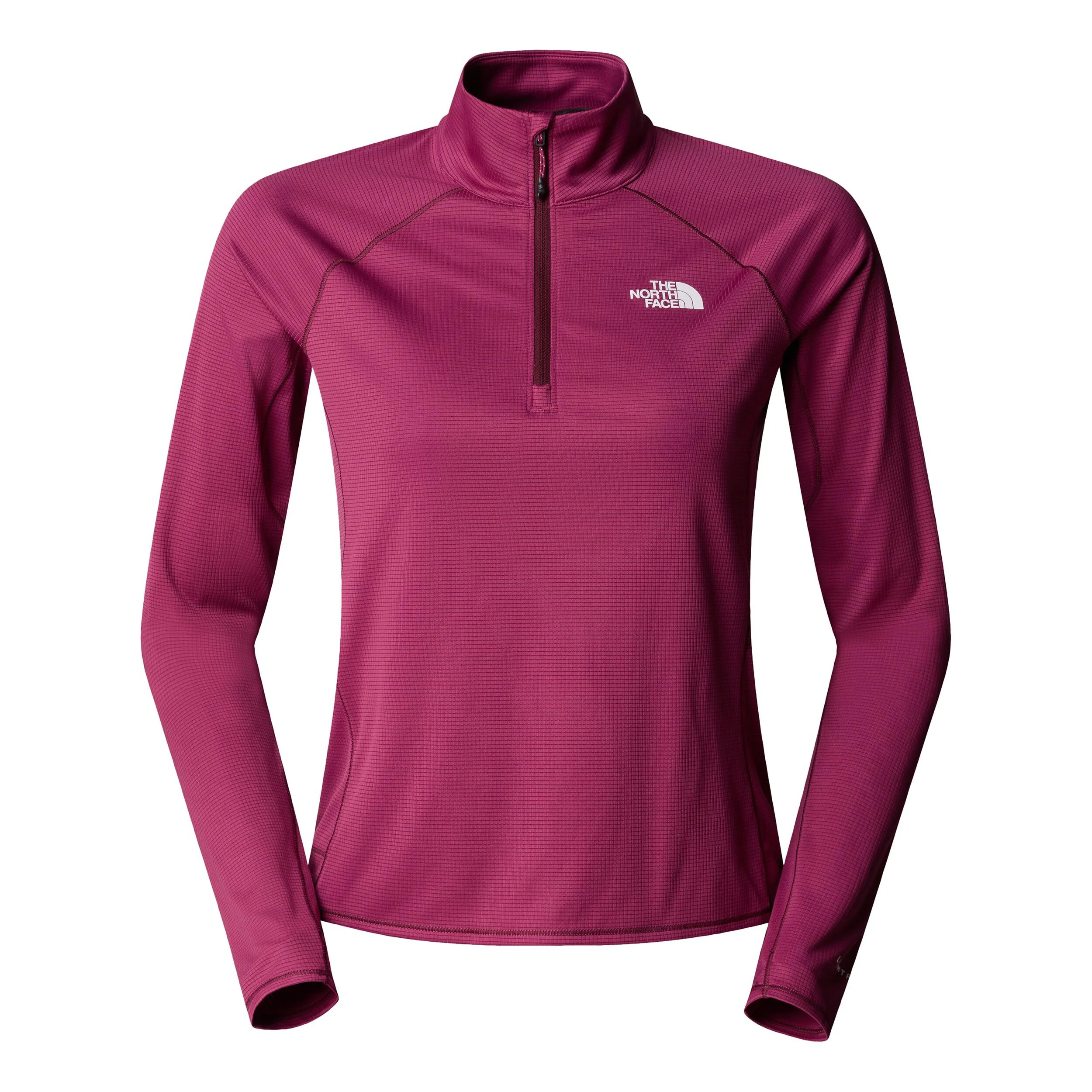The North Face Sunriser 1/4 Zip Longsleeve Maillot De Course Femmes - Berry
