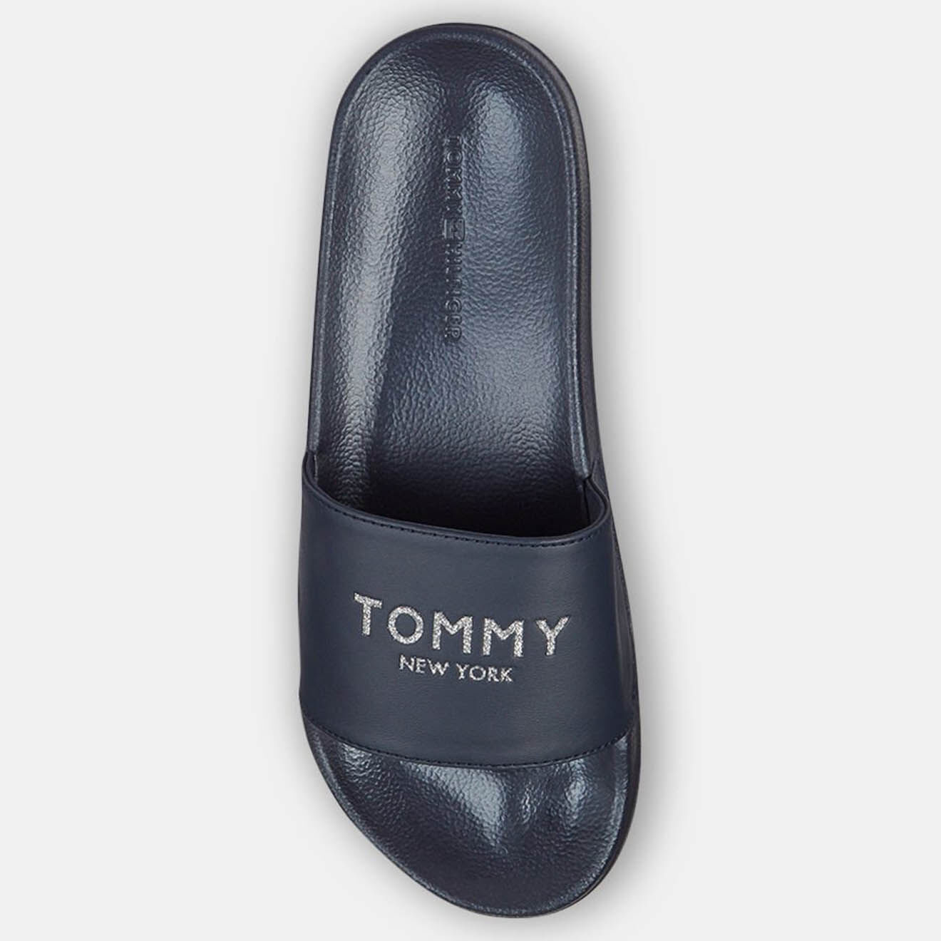 Tommy Hilfiger Mules pailletées bleu marine