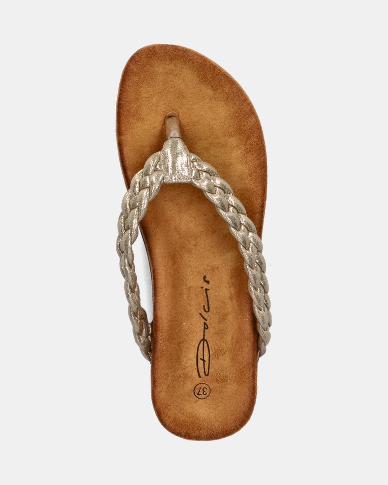 Dolcis Slippers  - goud