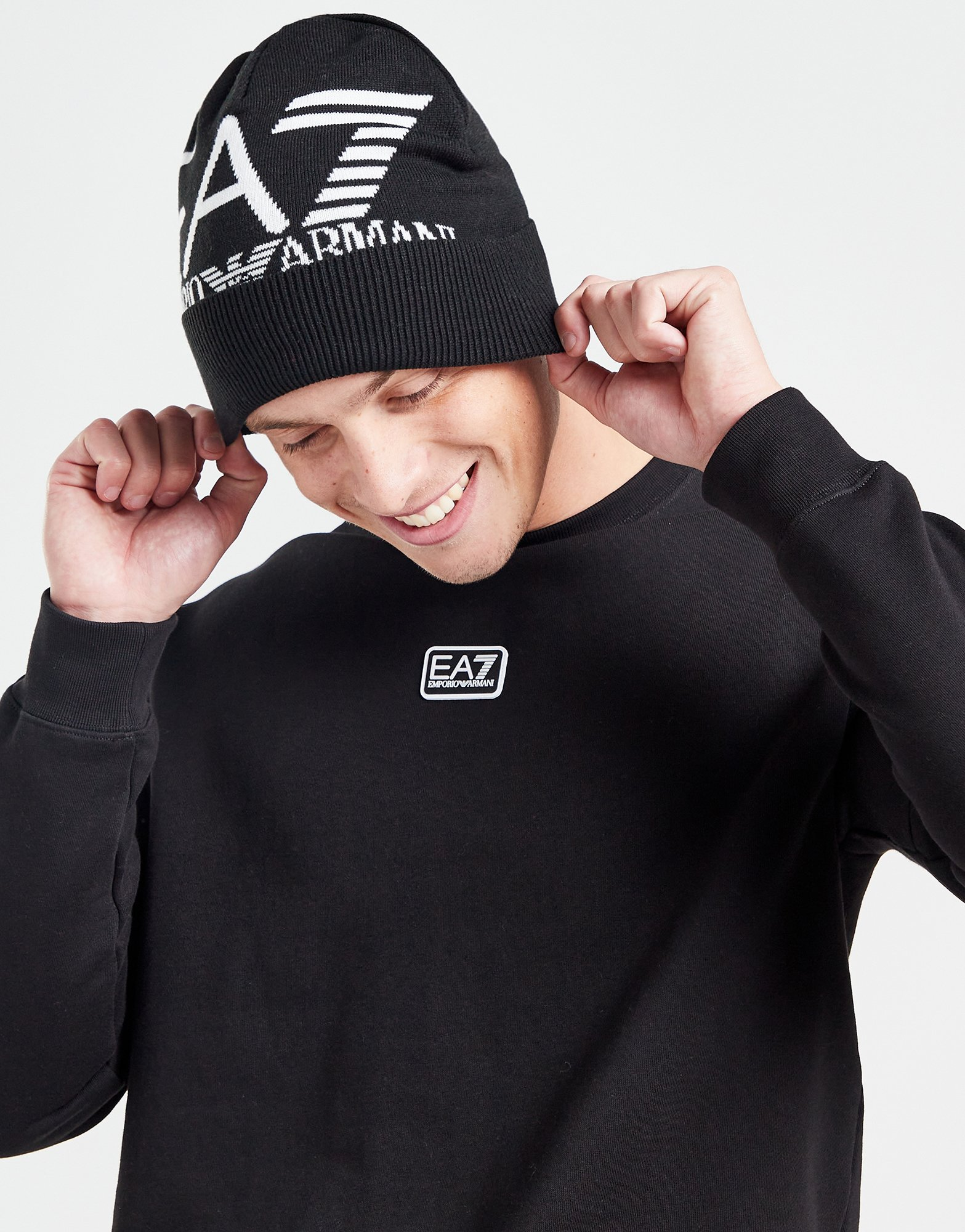 Emporio Armani EA7 Bonnet à Revers