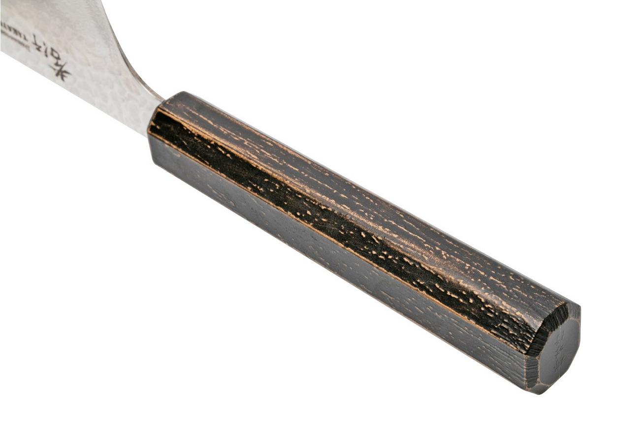 Sakai Takayuki Nanairo Kengata Black Gold 14600 gyuto 19 cm