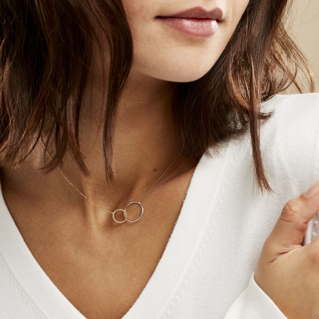 Collier Elizabeta Or Bicolore