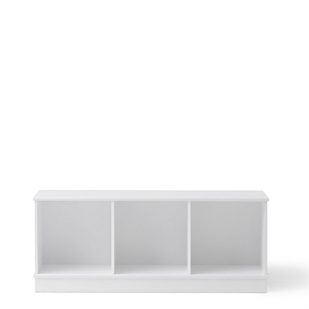 Køb Oliver Furniture Wood Reol 3x1 m. Sokkel