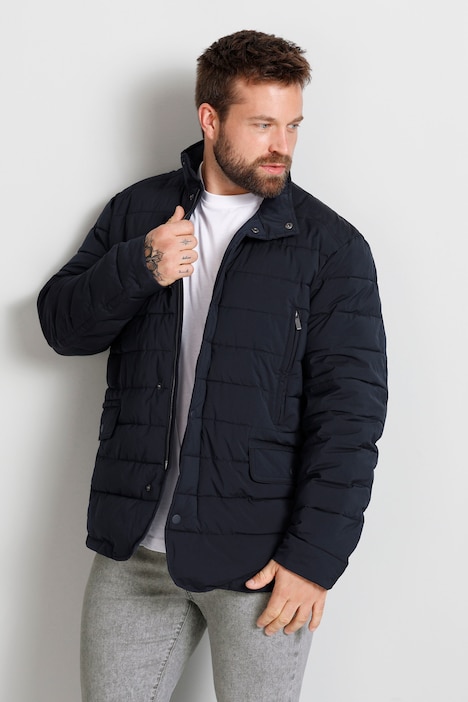Boston Park Steppjacke, Stehkragen, Zipper, bis 74