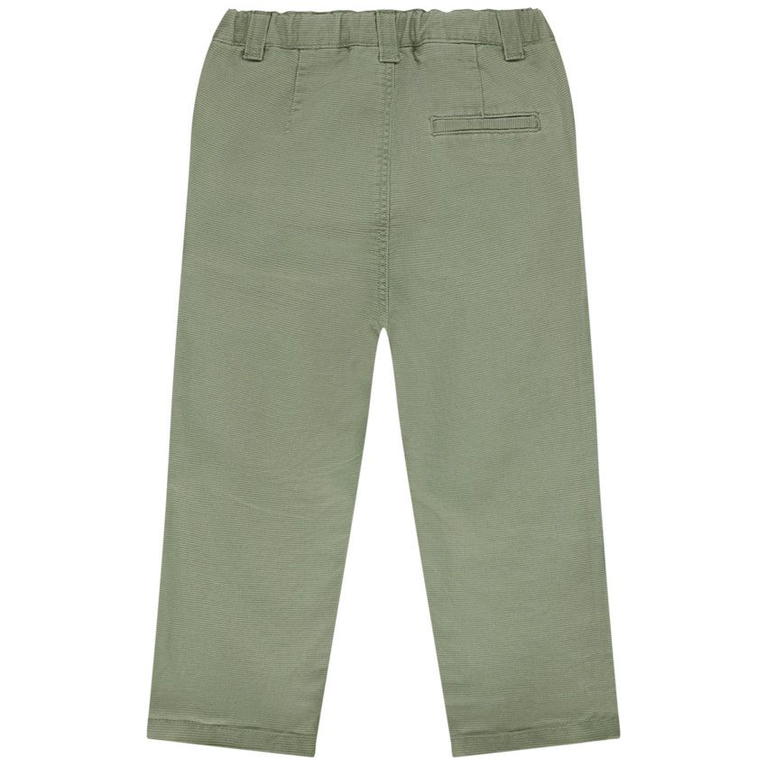 Pantalon en toile armurée pour bébé garçon - Vert