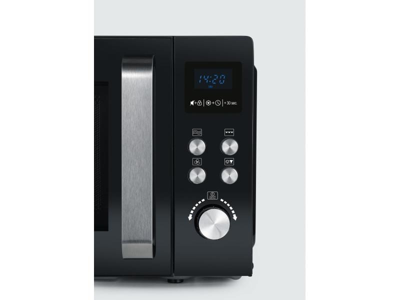Severin Mikrowelle mit Grill MW 7752 Schwarz 900 W Mikrowelle