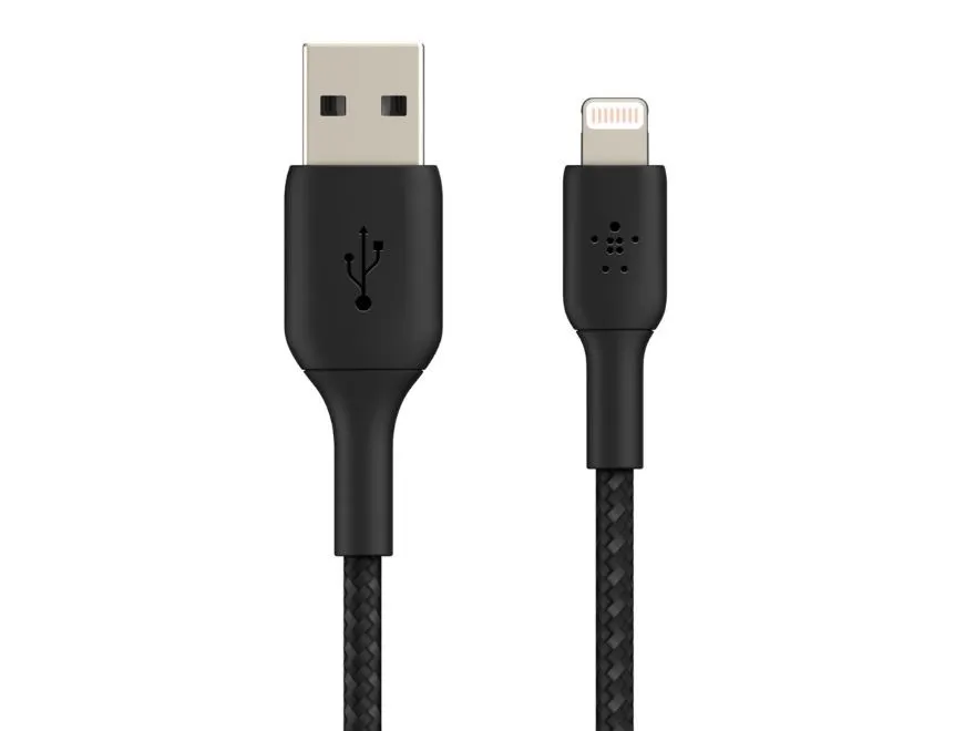 Belkin BoostCharge - Lightning-kabel - Lightning han til USB han - 1 m - sort
