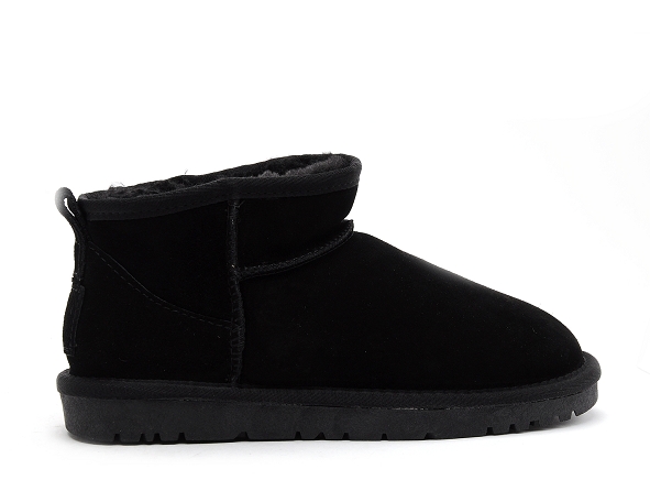 Kelara boots bottine plates femme k21213 noir