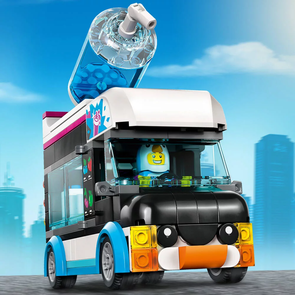 LEGO®CITY 60384 - LE CAMION A GRANITES DU PINGOUIN