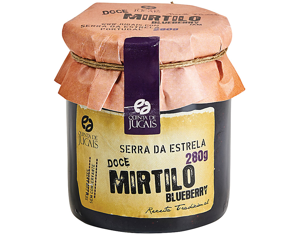 DOCE QUINTA DE JUGAIS MIRTILO 280G