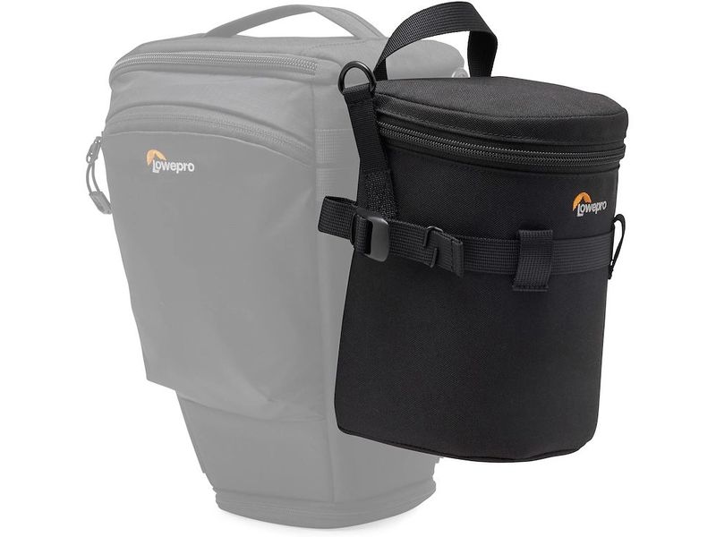 Lowepro Objektivtasche ProTactic LCS 11 x 18 III Gepolsterte Tasche mit Zurrgurt für Objektive bis zu 11 cm Durchmesser und 18 cm Länge