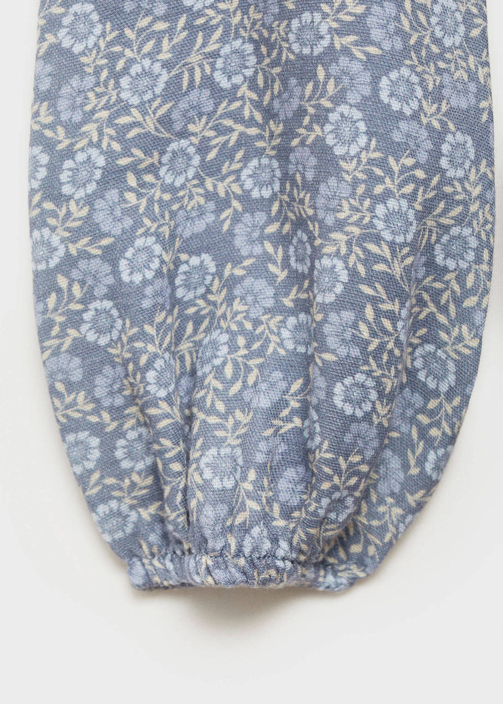 Mango Kids gebloemde jurk middenblauw