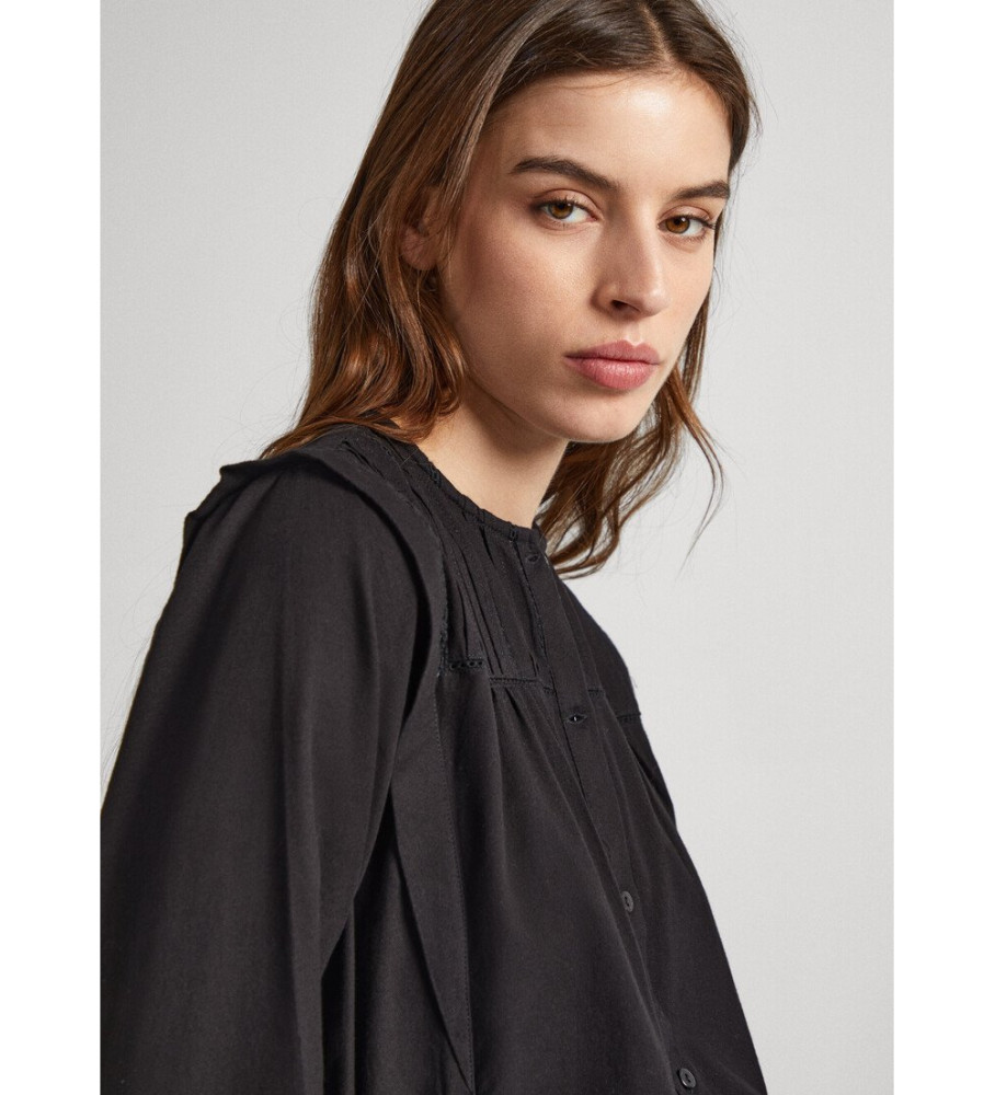 Blusa preta Jaxie da Pepe Jeans