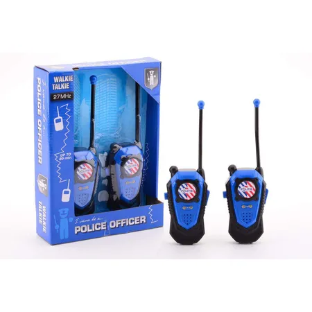 Johntoy Polizei Walkie Talkie Reichweite ± 80 m