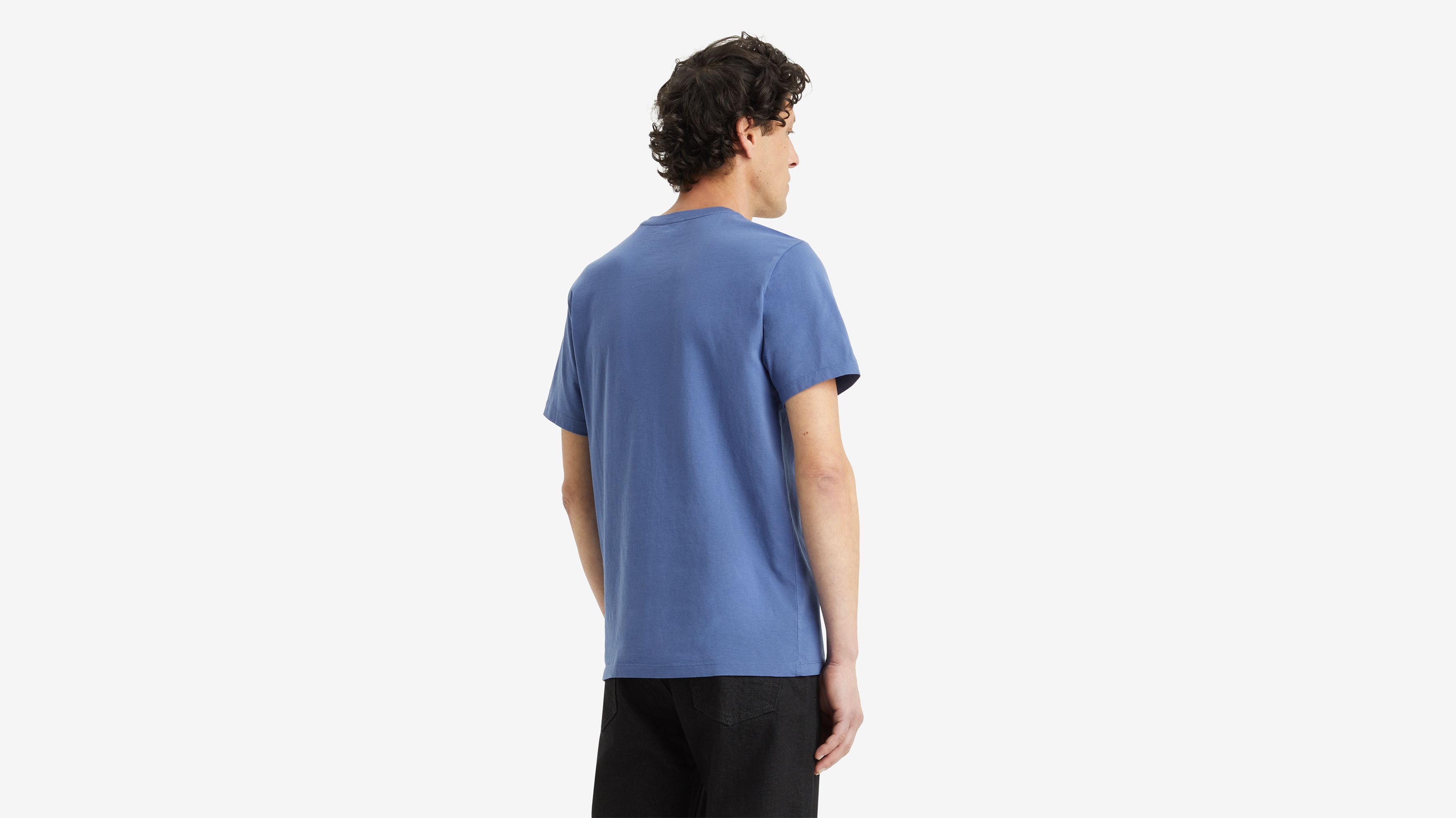 T-shirt graphique classique - Tropic Batwing - Bleu