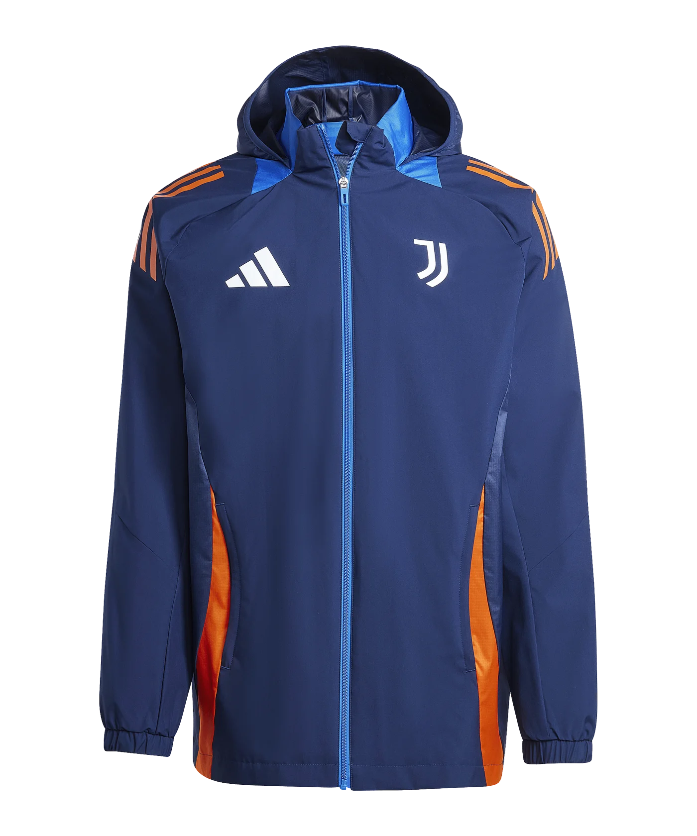 adidas Juventus Turin Regenjacke Blau