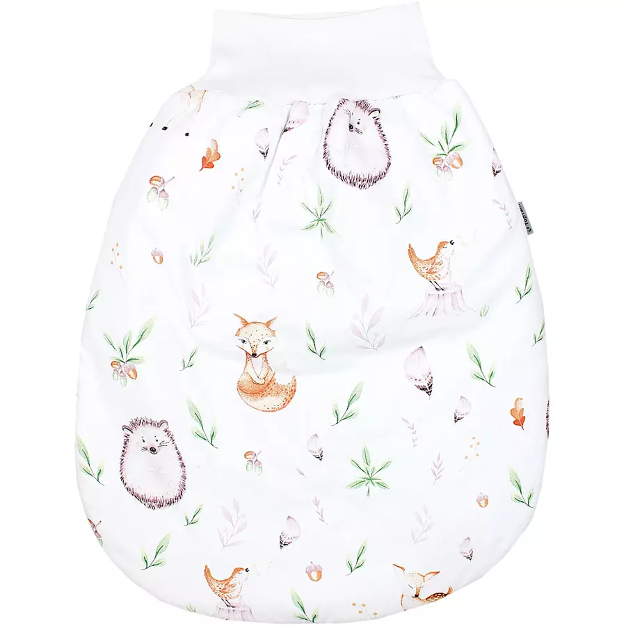 TupTam Baby Strampelsack mit Bund für Mädchen  und Jungen grünweiß