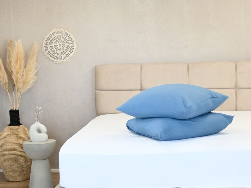 HappyBed Bluestone set van 2 kussenslopen - 60x70 cm