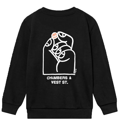 Les Deux Sweatshirt - Washington - Blåck/ Light Ivory