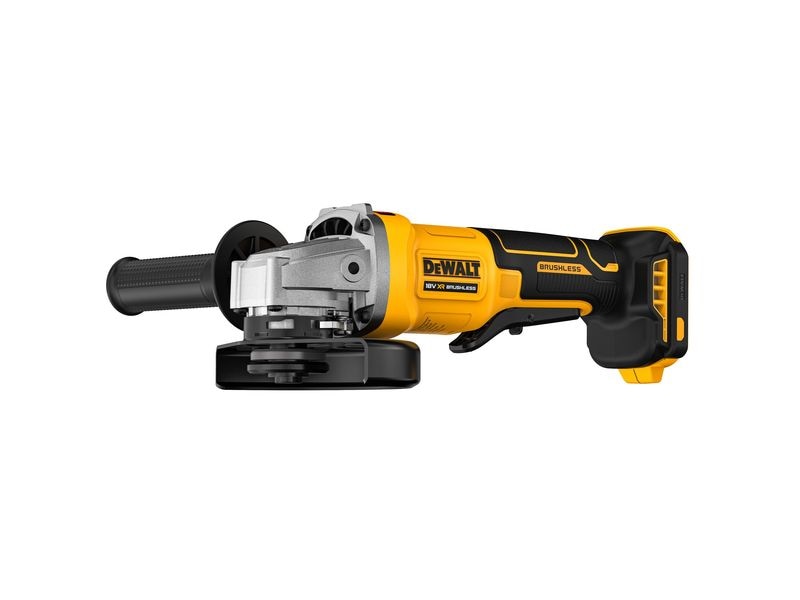DEWALT Winkelschleifer 18 V DCG408NT-XJ Ohne Akku 18 V Brushless Akku-Winkelschleifer mit 125 mm Scheibendurchmesser