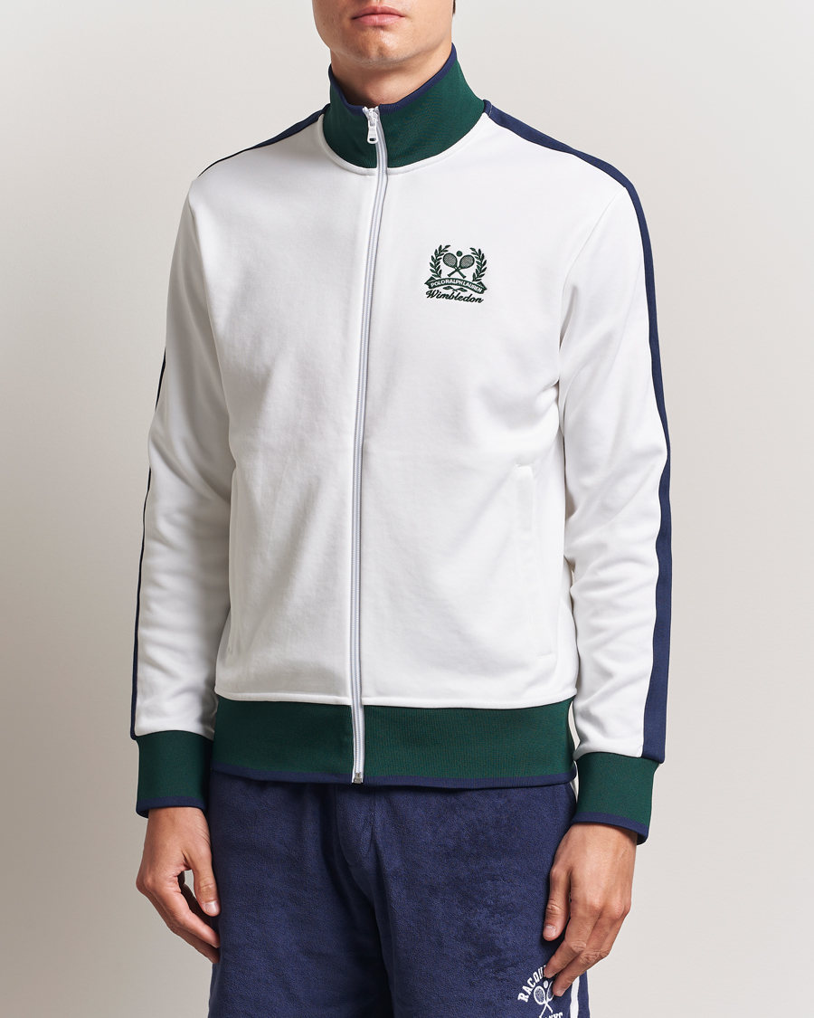 Polo Ralph Lauren Wimbledon Full-Zip Ceramic White
