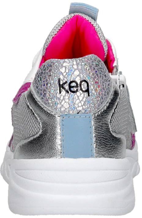 Keq Sneakers Laag zilver