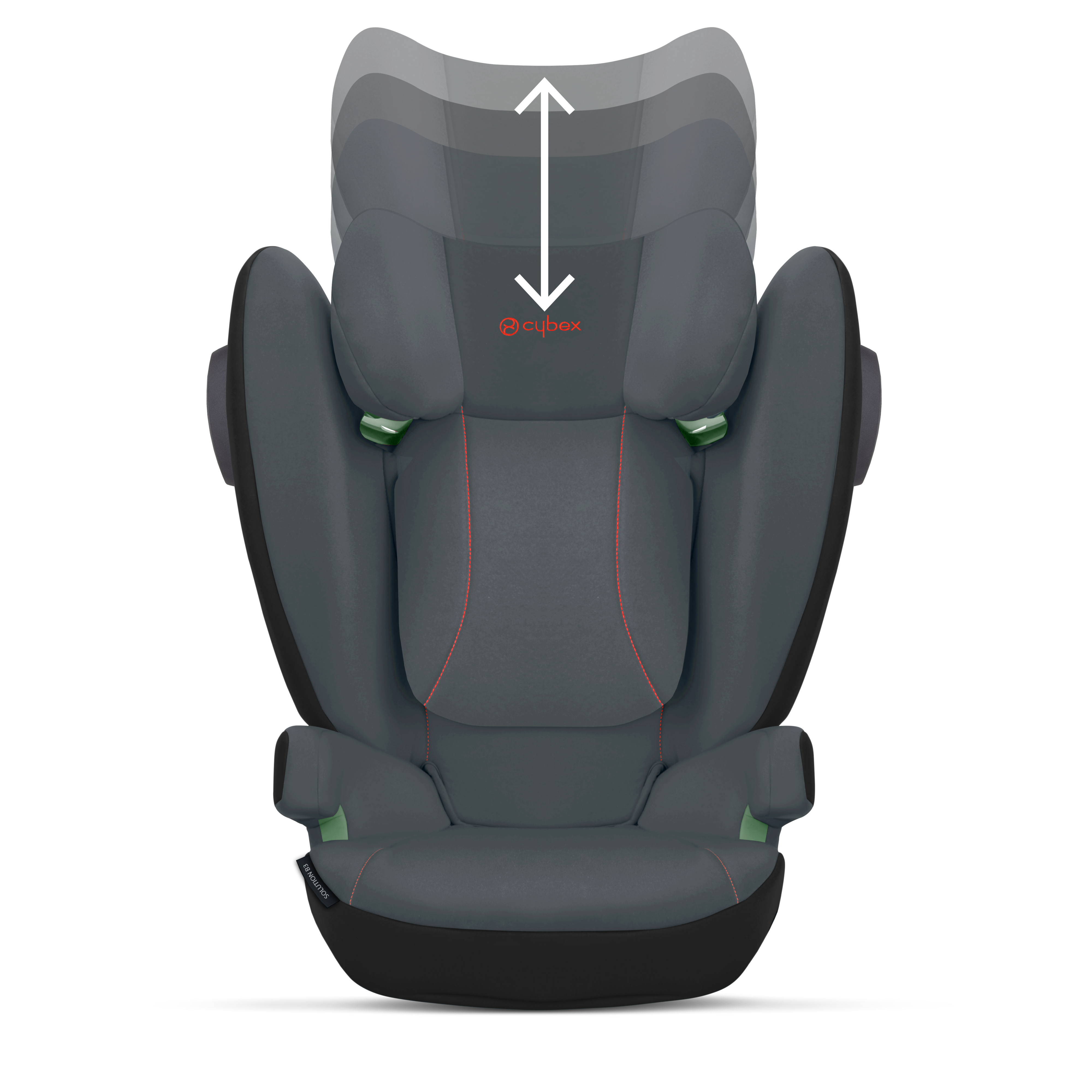 cybex Silver Kindersitz Solution B3 I-Fix Steel Grey