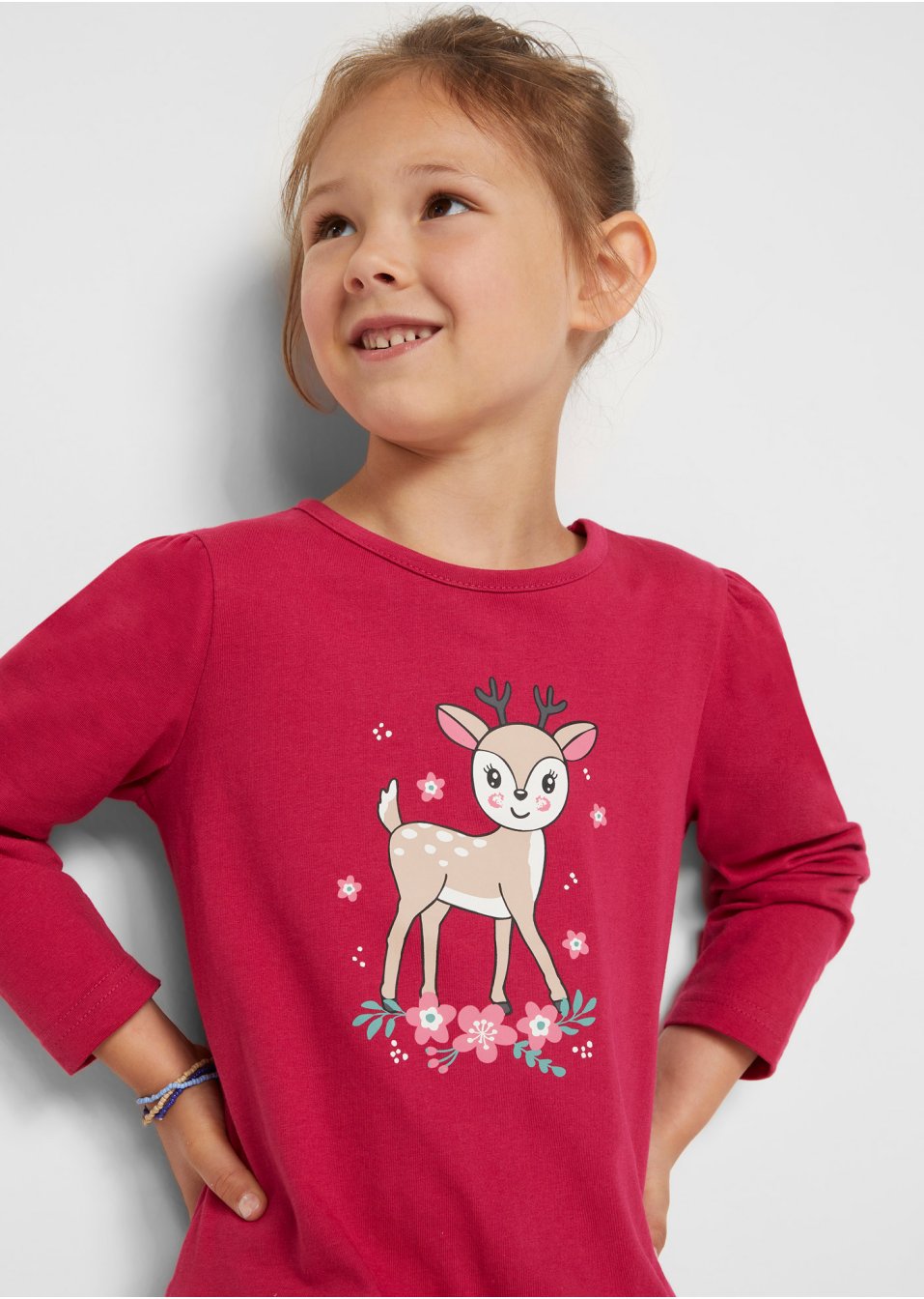 Robe fille en jersey + legging (Ens. 2 pces.)