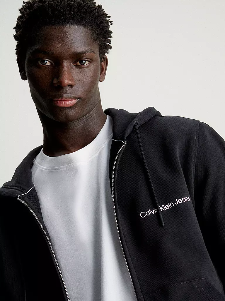 CALVIN KLEIN JEANS Windbreaker schwarz