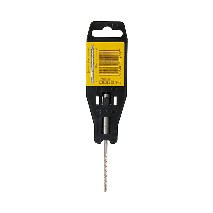 Foret béton Ø.4 x L.110 mm DeWalt DT9502-QZ en acier emmanchement SDS Plus