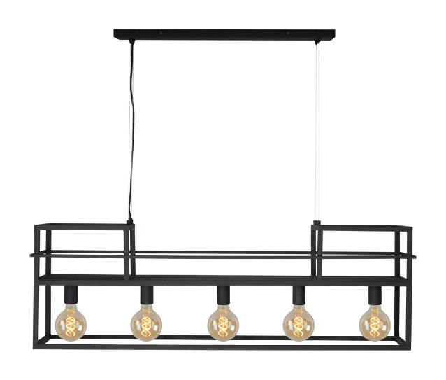 Hanglamp Island 5-lichts Island Hanglamp 5-lichts - Zwart #1