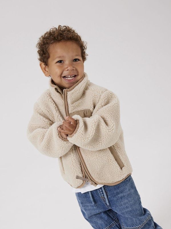 NAME IT - Teddy Jas - Sherpa - Jack - Voor Kinderen - Comfortabel en Trendy