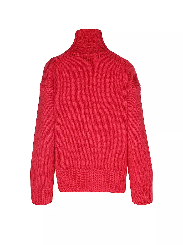 CLOSED Rollkragenpullover rot