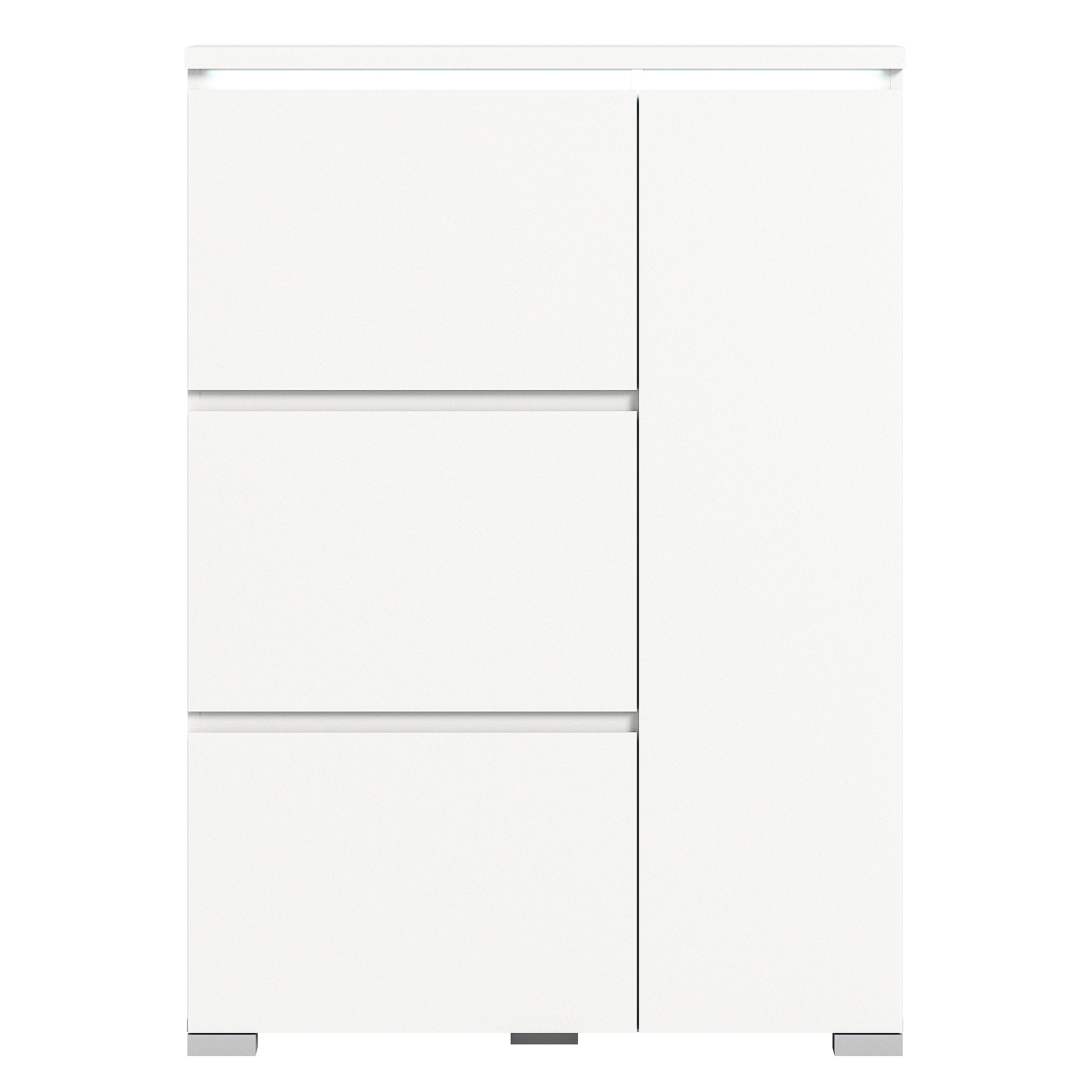 Schuhschrank SHOELOVE - weiß - 95 cm