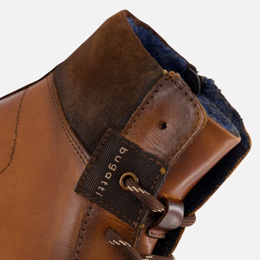 Bugatti Mirato Veterboots cognac Leer