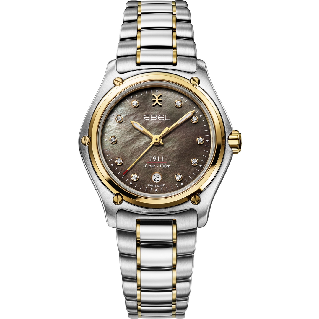 Ebel 1911 Lady Bicolor / Dunkelgrau