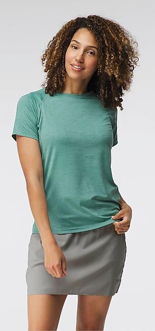 NRS - T-SHIRT SILKWEIGHT MC FEMME