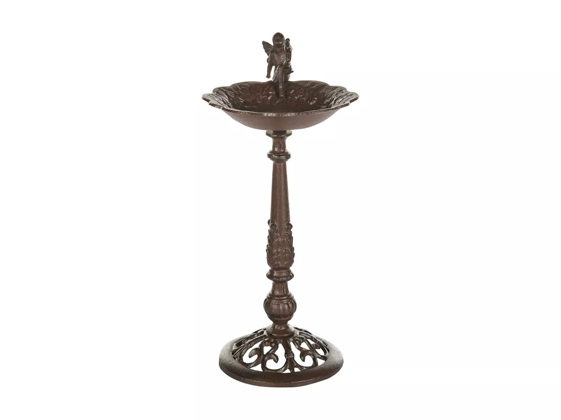 Mangeoir pour oiseaux marron LARK