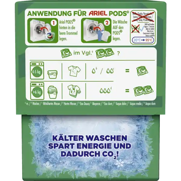 Universal+ All-in-1 Pods Vollwaschmittel Flüssig 15WL