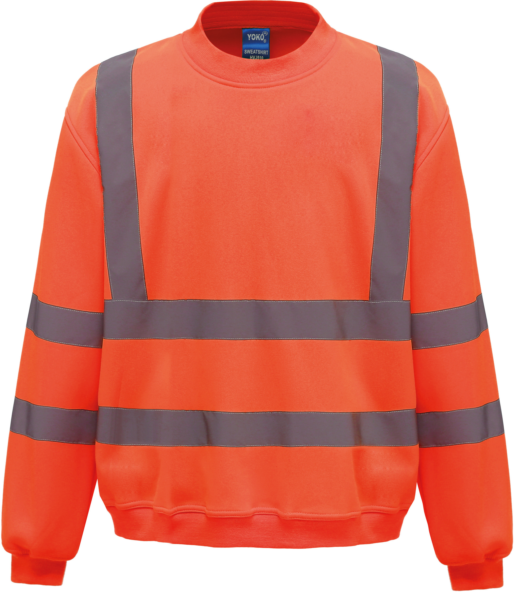 Yoko YHVJ510 - Sweat-shirt haute visibilité col rond