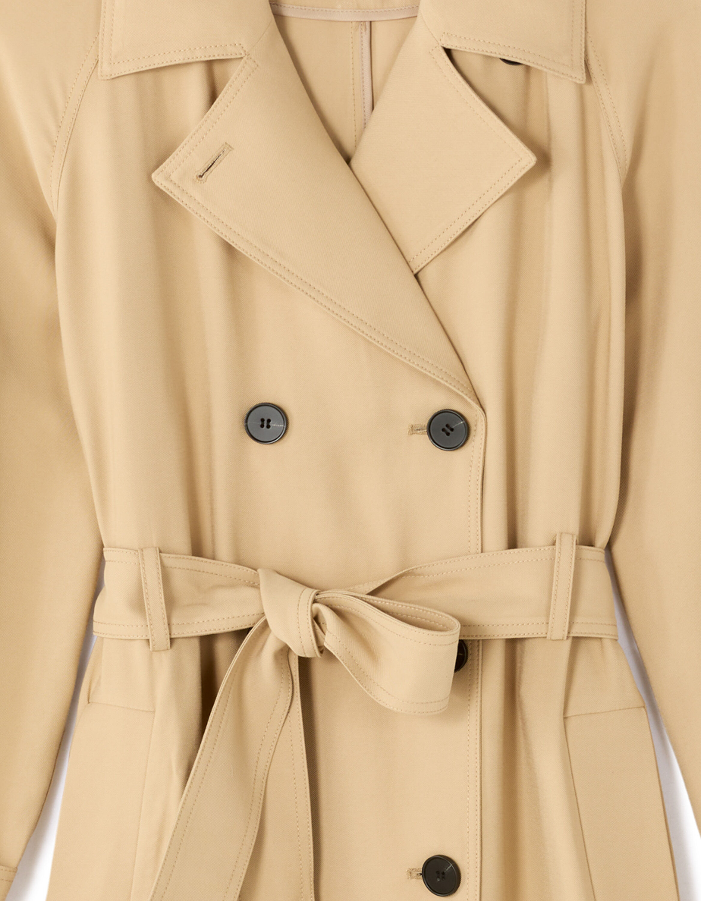 Trench fluide - beige
