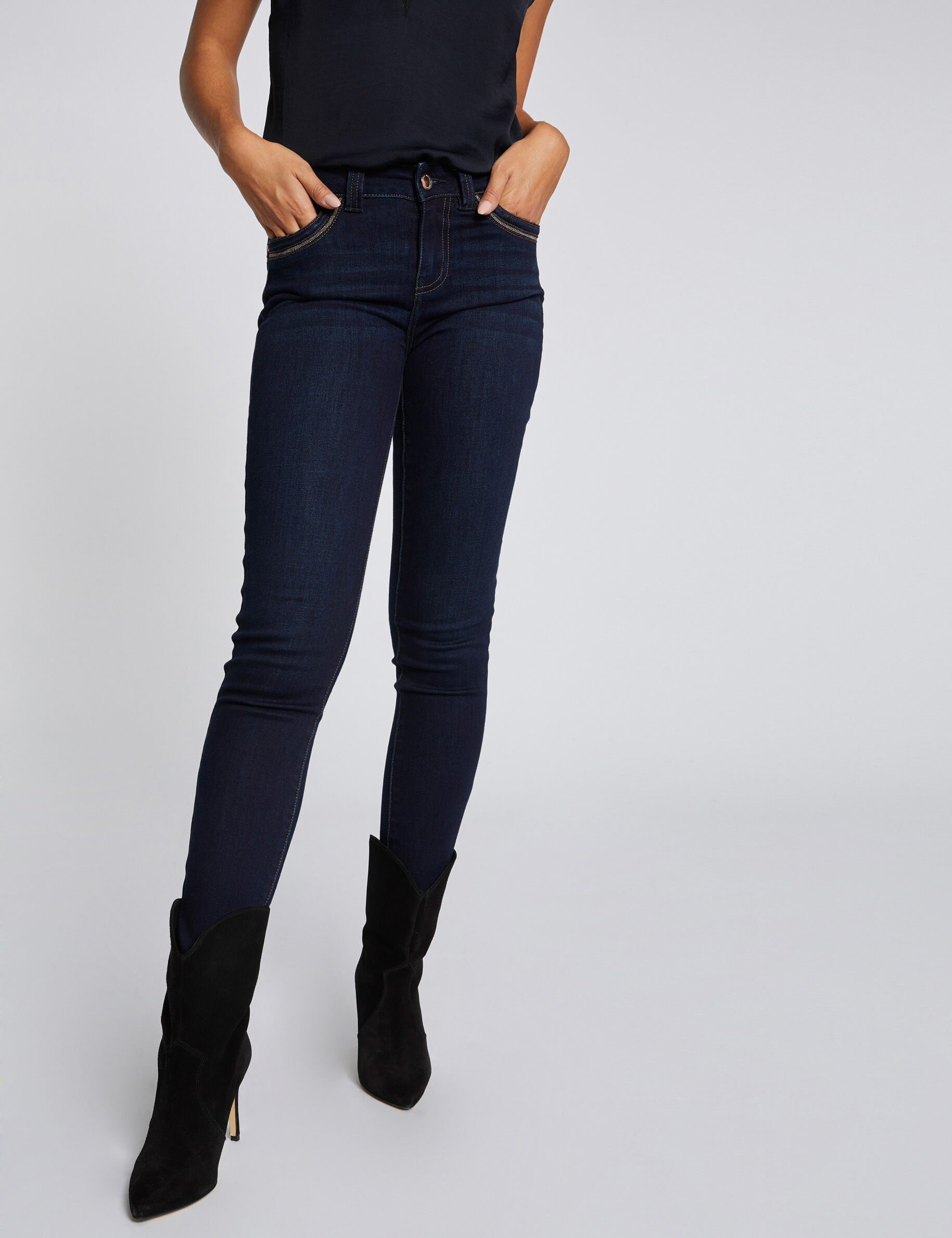 Jeans skinny taille standard jean stone femme - jean_stone