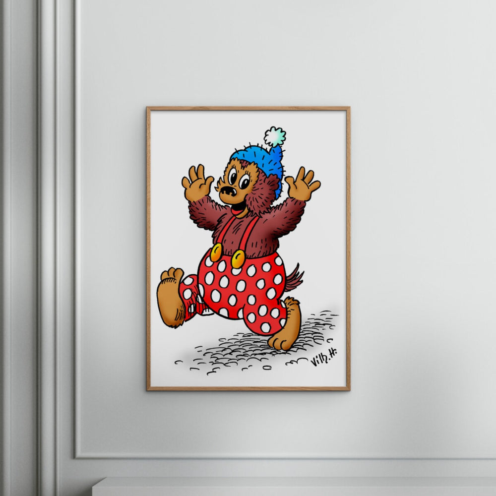 Køb Poster & Frame Dansk Plakatkunst - Rasmus Klump
