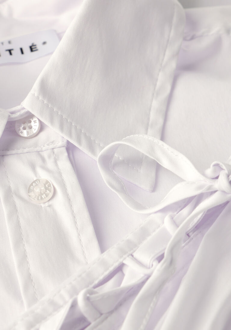 witte haute l'amitié blouses alvina pure tie shirt