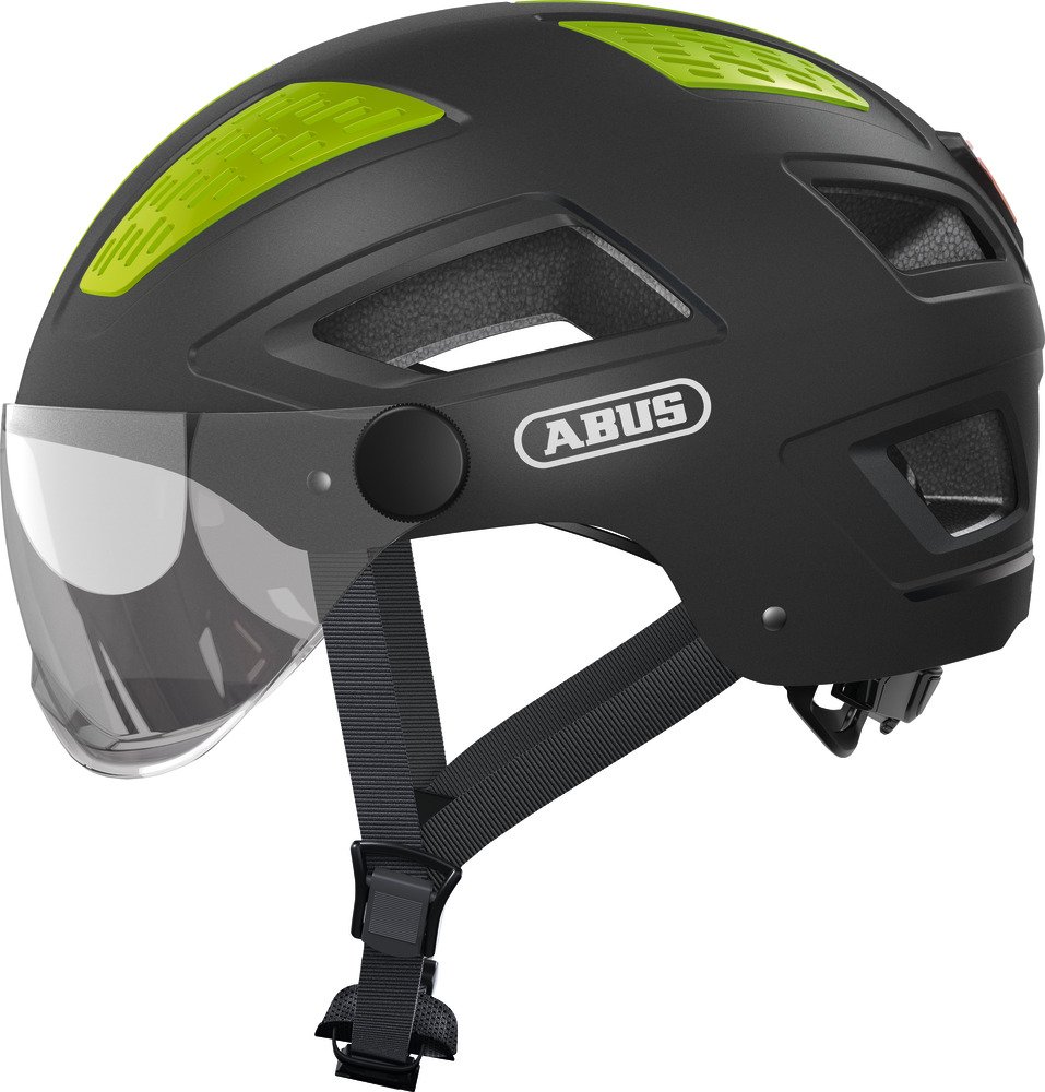 ABUS Hyban 2.0 ACE cykelhjelm LED Titan
