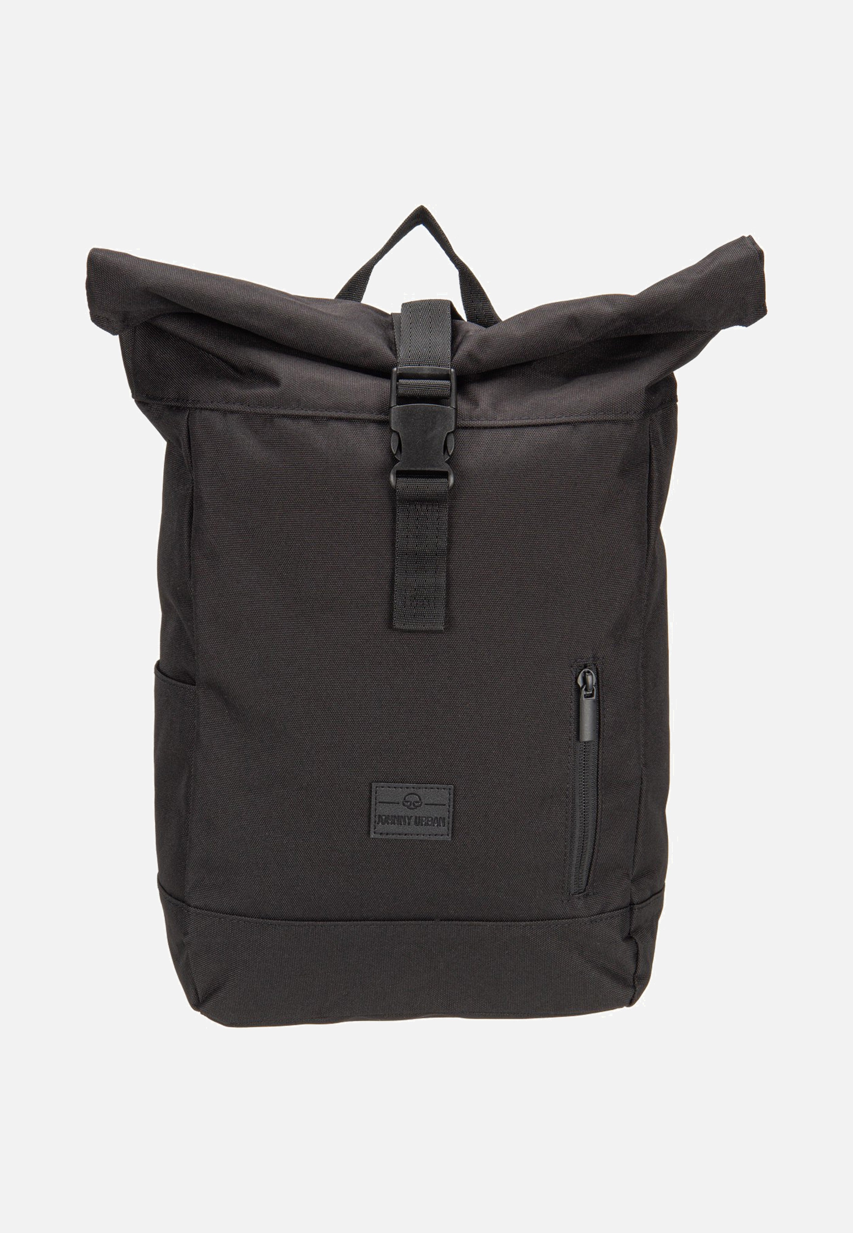 Robin Small Black - Rolltop Rucksack