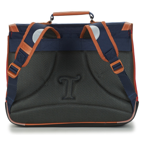 Tann's - ARTHUR CARTABLE 38CM - Marine / Rouge