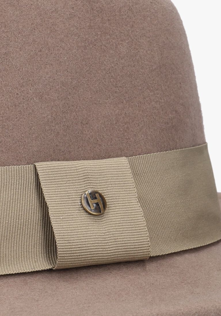 taupe house of ord hoed ash fedora