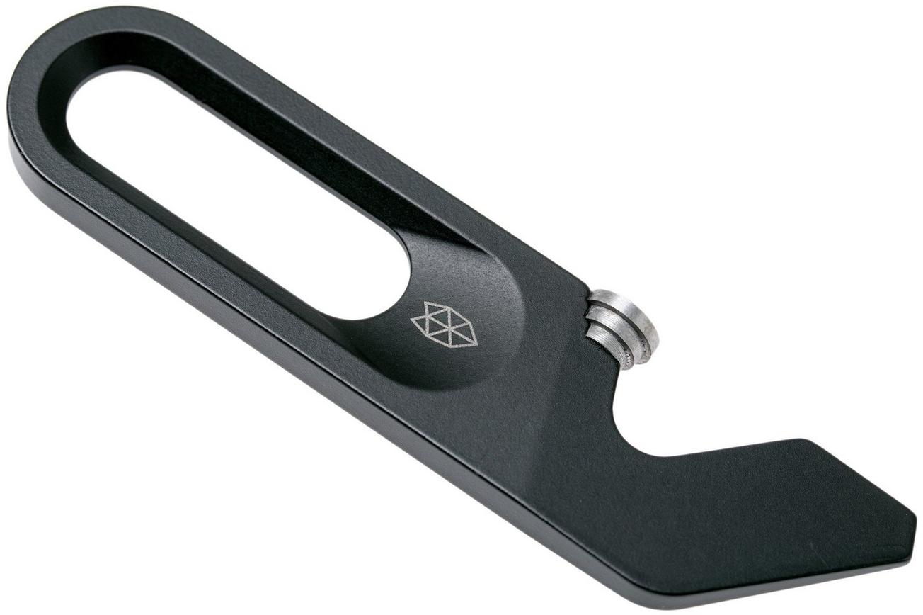 The James Brand Halifax, black, sleutelhanger