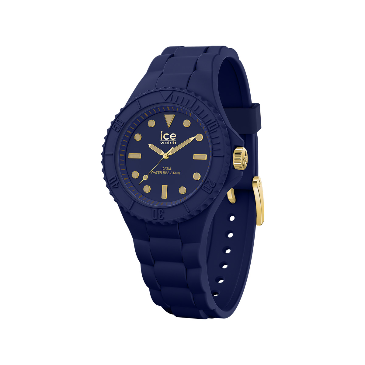 Montre Ice Watch Femme silicone bleu.